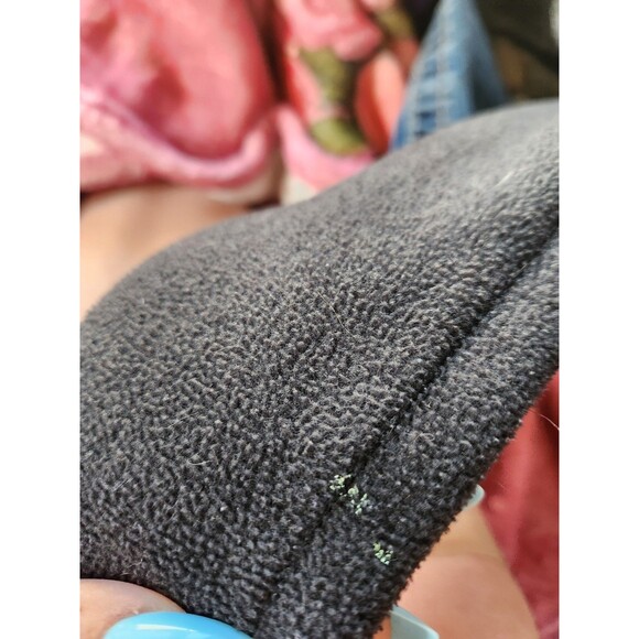 Columbia Womens Black Fleece Full Zip Jacket Adjustable Waist High Neck Sz M - Picture 9 of 9